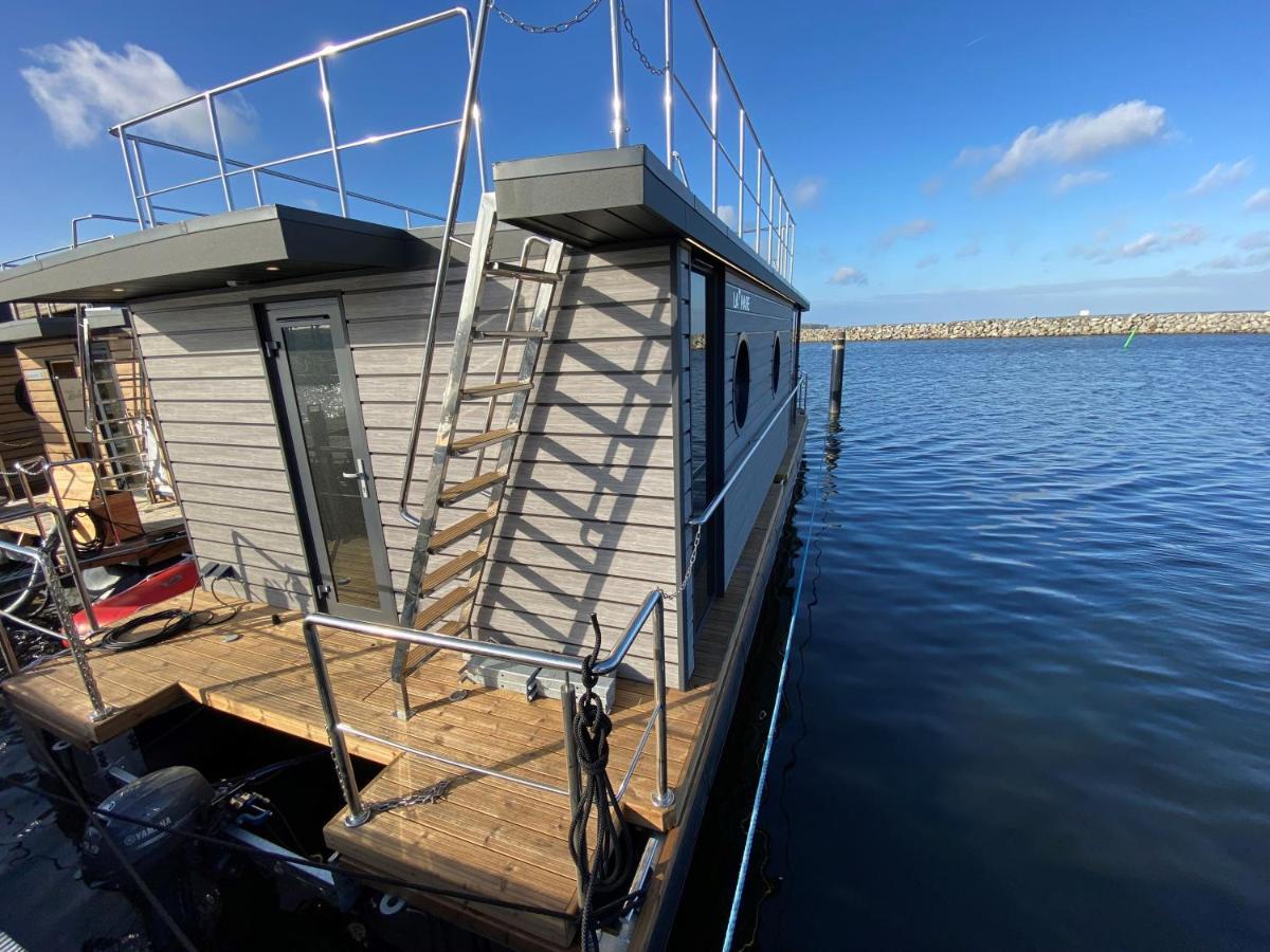 Hausboot Fjord Baltica Mit Dachterrasse In Barth酒店 外观 照片